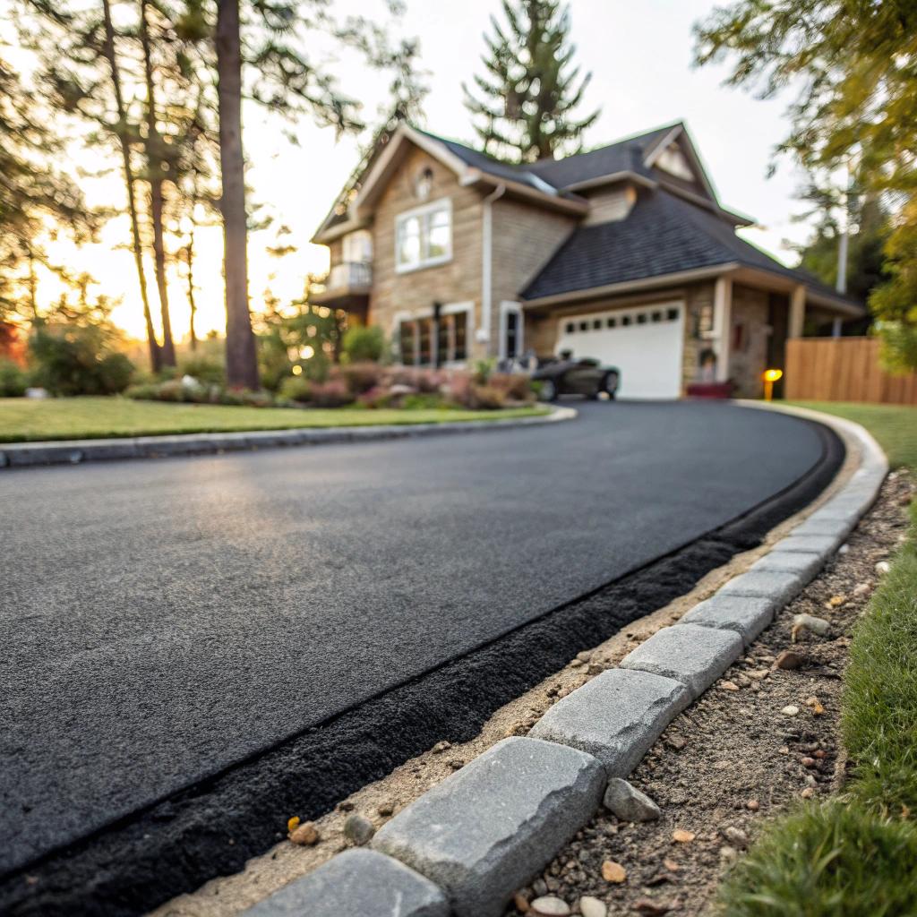 Professional block paving driveway installation