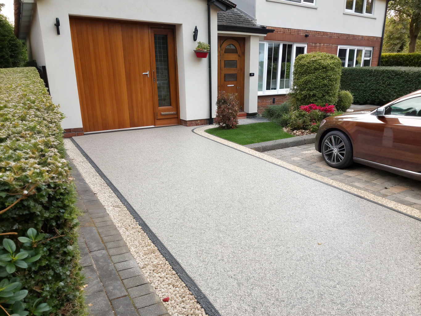 Durable and attractive resinbound surfacing